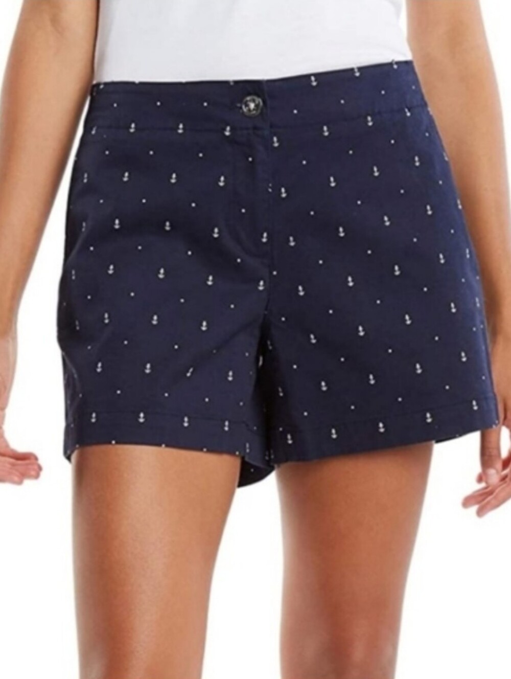Nautica Navy Anchor Shorts Size 12